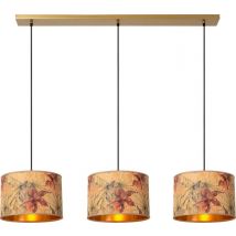 Lucide TANSELLE - Lampe suspendue - 3xE27 - Multicolore