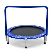 Coast Children's Trampoline Mini Trampoline Trampoline pliable pour petits enfants bleu + noir