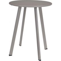 ProGarden Table d'appoint pour le jardin 40x49 cm mattaupe
