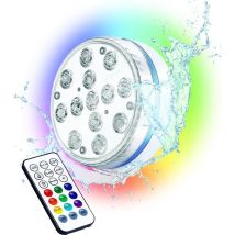 Eclairage de piscine, Merkloos, Lampe sous-marine, Jacuzzi, LED, 16 couleurs