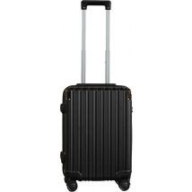 Pathsail® Hand Luggage Suitcase 40L x 55CM - PC - Lightweight Trolley - Incl. TSA lock & Spinner wheels - Black
