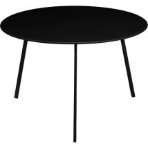 Table d'appoint - Mica Decorations - Table extérieur - H38 x Ø58 cm - Métal - Noir