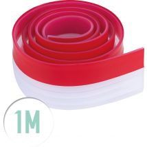 SOLITY® Adaptable Draught Stopper - Bande d'étanchéité autocollante pour portes - Transparente - 100 cm x 5 cm