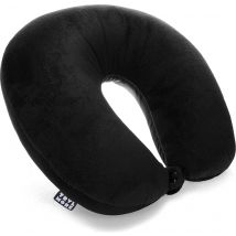 TRVLMORE Oreiller de voyage - Oreiller cervical en forme de U - Noir