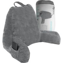 WorldWide products Coussin de lecture avec accoudoirs - Coussin de relaxation en mousse à mémoire de forme - pour le lit