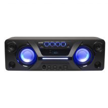 Haut-parleur Bluetooth Denver avec lumière disco et radio FM