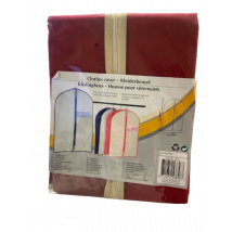 Housse de vêtement - Protecteur de vêtement respirant - 60 x 90 cm - rouge