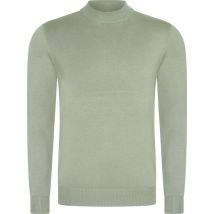 Mario Russo Turtle Neck - Pull homme - Pull homme - Col roulé homme - L - Agave Green