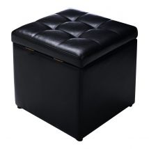 Coast chair cubes chair box stool on storage case tabouret rembourré tabouret coffre en cuir marron
