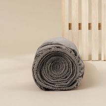 SJUMO Silky Smooth - Warm Grey - Drap-housse - 200/210 x 180cm