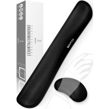 Bintoi® P100 - Support ergonomique pour poignet clavier et souris - Noir