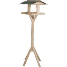 Lifetime Garden - Niche à oiseaux sur poteau - 115 x 35 x 35 CM - Protège la nourriture des oiseaux du soleil et de la pluie - pour le jardin et le balcon