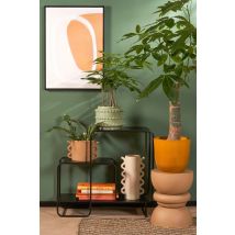 Mica Decorations Armoire murale Jules - L70 x L30 x H76 cm - Métal - Noir