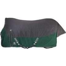 KANTRIE Tapis d'extérieur pour chevaux - TX 135 cm - Gris/vert