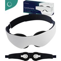 Masque de sommeil Numsy Femme et Homme - Masque oculaire de sommeil avec mousse à mémoire de forme - 100% occultant - Gris clair