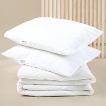 SJUMO Silky Smooth - Fresh White - Enveloppe de couette - 220 x 140cm