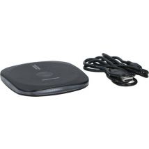 Grundig Wireless Charger - Qi Charger - 5-10MM Charging Distance - Anti-Slip - Compact Size - Black
