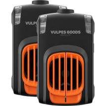 Vulpes Goods® Deterrent - Dissuasion de la martre - Dissuasion de la martre de pierre - Combattant de la martre - Intérieur et extérieur - Fréquences automatiques et lampes flash - USB et batterie de voiture - Martres, souris et rats - PRO V2 - 2 pièces