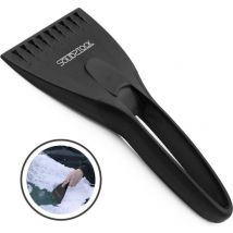SolidStock Grattoir à glace voiture - Grattoir à vitre - Design ergonomique - Noir
