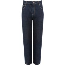 Jeans Milanoro Homme - Coupe droite avec stretch - Taille W34 L32 - Bleu foncé