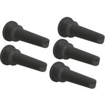 Tétine pour seau FixClip noir, 5 pièces