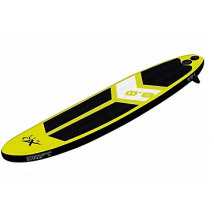 XQ Max SUP Board Extra Robuste - Sup & Surf - pour Jeunes Adultes & Enfants - Jaune
