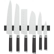 Volcan Knife Magnet - 3M Tape - Porte-couteau magnétique - 40CM - Industriel - Porte-couteau auto-adhésif - acier inoxydable