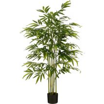 Mica Decorations Plante Artificielle Bambou en Pot - H150 x Ø60 cm - Vert
