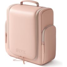 ONYX Trousse de toilette rose - Trousse de maquillage - Organisateur de cosmétiques - Organisateurs internes - Miroir de maquillage - Suspendable - Femmes et hommes - Taille : L