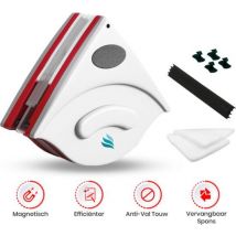 TibaGoods Essuie-vitre magnétique pour double vitrage - Nettoyeur de vitres - Essuie-vitre magnétique