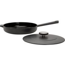 Poêle à frire Solido 26 cm avec couvercle en fonte - toutes sources de chaleur