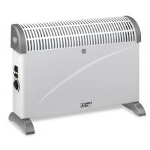 Radiateur Électrique mobile – Plein Air – Chauffage Thermostat Réglable - 750/1500/2000W - Blanc