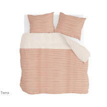 Walra Remade Cotton Duvet Cover - 240 x 220 cm - Terra
