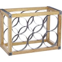 Kitchencraft Casier à vin Cuisine industrielle 34 X 17.5 Cm Acier