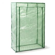 Serre de jardin - Pro Garden - avec fermeture éclair - 100 x 50 x 150 cm - Vert