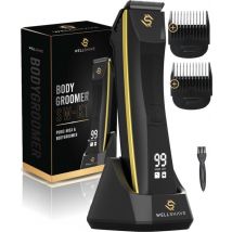 Wellshave Bodygroomer Men - Tondeuse pour le corps et la barbe - Tondeuse pour poils pubiens - Tondeuse pour le corps - Rasoir pour le pubis et le corps