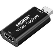 Clé de Capture HDMI vers USB - EarKings - Capture Vidéo Compatible PlayStation, Xbox, Nintendo, Windows, MAC