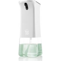 Royal Belinda Distributeur de savon - 350 ml - Automatique - Distributeur de mousse avec capteur - Fixation murale - No Touch - Pompe à savon - Blanc