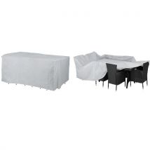 Housse de protection, 308 x 138 x 89, housse de protection, housse de meubles de jardin - Kingsleeve