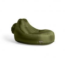 Chaise Softybag - Chaise de plage et de piscine pour adultes - Parfaite pour les festivals et l'extérieur (Vert olive)