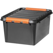 SmartStore™ Pro 31 Boîte de stockage 32L noir - Empilable et emboîtable - Approuvé pour les aliments - Boîte de stockage.