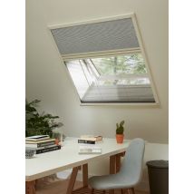 Bruynzeel Duo-plissé s500 117x121 blanc