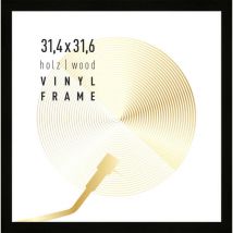 VDD Cadre d'échange de plaques en bois - 5 à 10 photos - 2x31x32cm