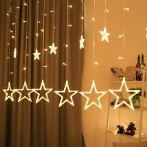 Giftmas Star Curtain - lumières de Noël - 2.5m