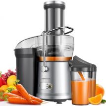 Centrifugeuse - Safecourt Kitchen - Extracteur de jus - Fruits & Légumes - Large Ouverture - 3 Vitesses - 1200 W