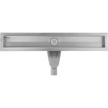 Siphon linéaire Tuyau, Fala, Acier inoxydable, 90 cm, Gris