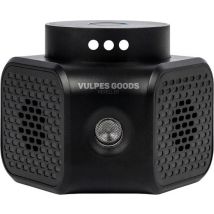 Vulpes Goods® Repellent - Répulsif pour souris - Répulsif à ultrasons - Répulsif pour l'intérieur - Répulsif pour rats - Contrôle des souris - 360 degrés & 4 modes - Répulsif pour nuisibles - PRO Black