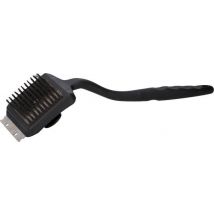 BBQ collection Brosse et grattoir pour barbecue - Brosse en acier - Grattoir - Nettoyeur de barbecue 2 en 1