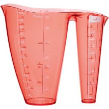 Colourworks Tasse à mesurer Brights Double 600 ml Rouge