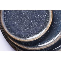 assiette IRIS Ø16cm - 6 pièces - Bleu nuit